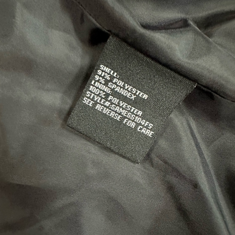 Blanc Noir Women's Charcoal Leather Jacket - Picture 11 of 13